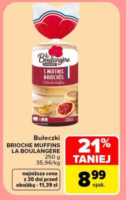 Bułeczki BRIOCHE MUFFINS LA BOULANGÈRE