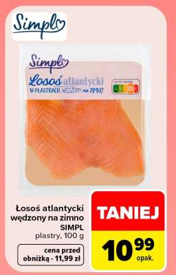 Łosoś atlantycki wędzony na zimno