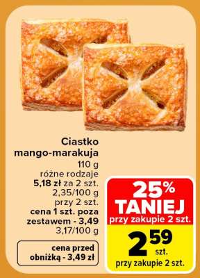 Ciastko Mango-Marakuja