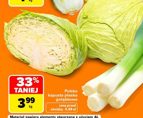 Polska kapusta płaska gołąbkowa