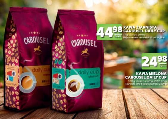 Kawa Ziarnista Carousel Daily Cup