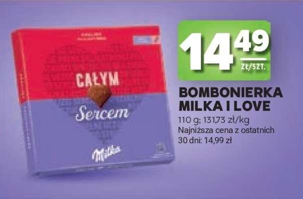 Bombonierka Milka I Love