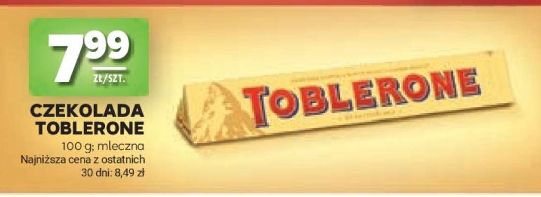 Czekolada Toblerone