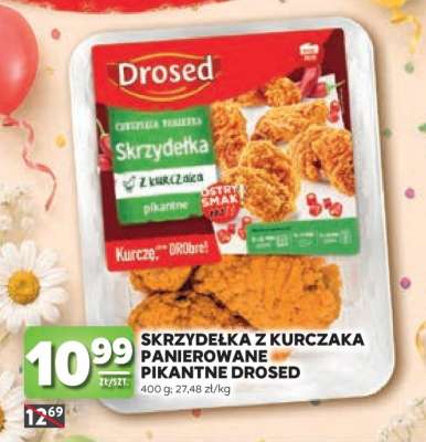 Skrzydełka z kurczaka panierowane pikantne Drosed