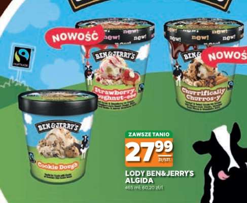 Lody Ben&Jerry’s Algida*