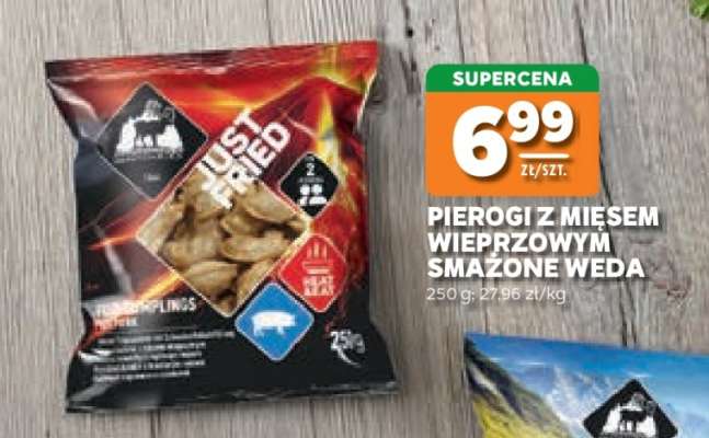 Pierogi z mięsem wieprzowym smażone Weda