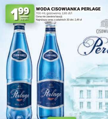 Woda Cisowianka Perlage
