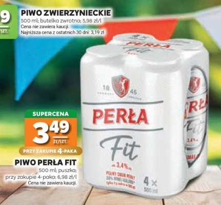 Piwo Perła Fit
