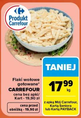 Flaki wołowe gotowane