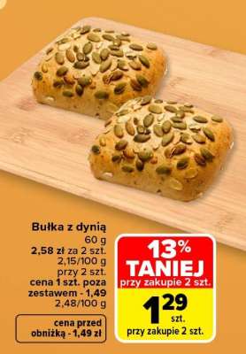 BUŁKA Z DYNIĄ