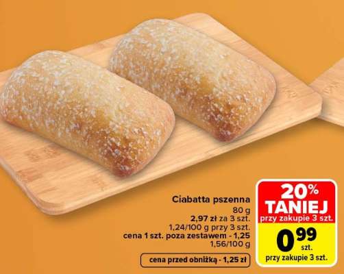 Ciabatta pszenna