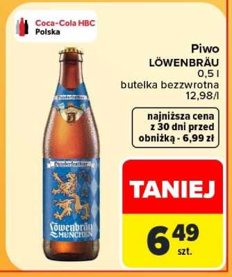 Piwo LÖWENBRÄU