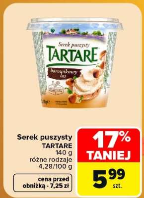 Serek puszysty TARTARE