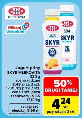 Jogurt pitny skyr Mlekovita