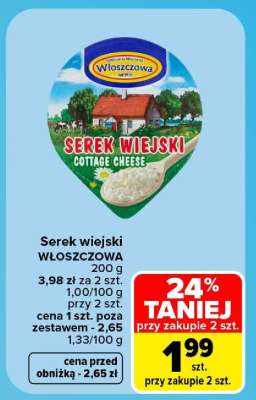 Serek wiejski WŁOSZCZOWA