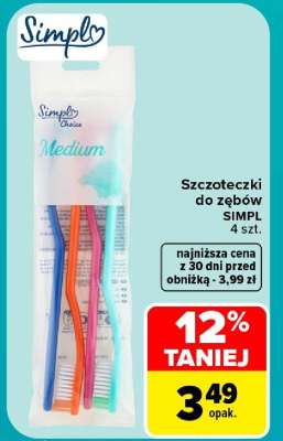Szczoteczki do zębów SIMPL