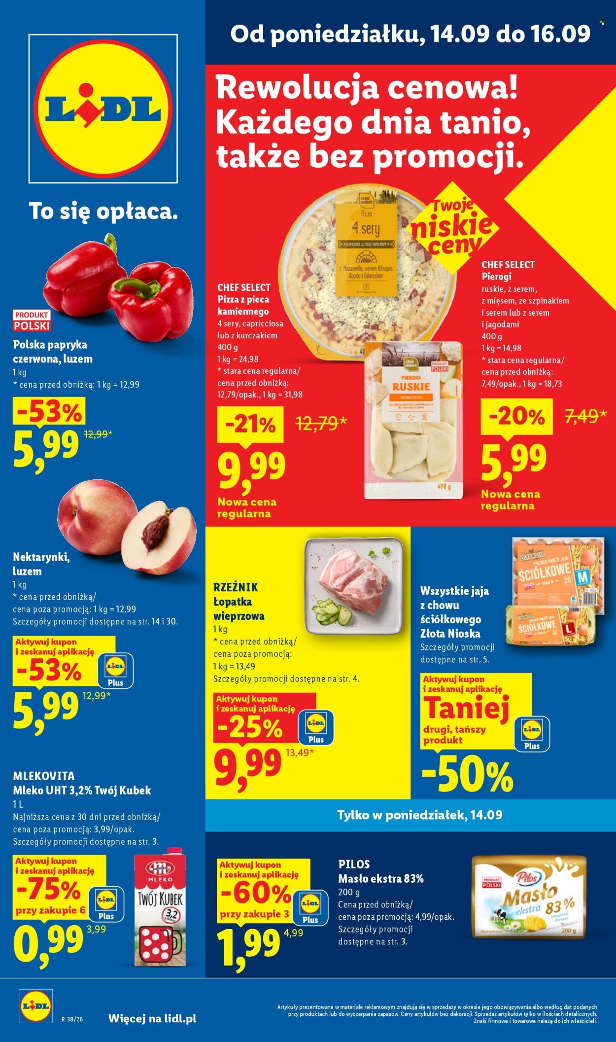 Gazetka Lidl - 14.09.2026 - 16.09.2026. Strona 1