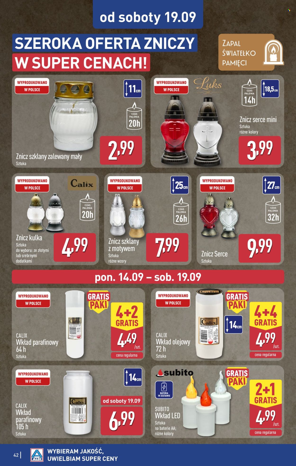 Gazetka ALDI - 14.09.2026 - 19.09.2026. Strona 42