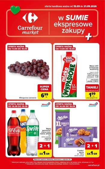 Gazetka Carrefour Market - 15.09.2026 - 21.09.2026.