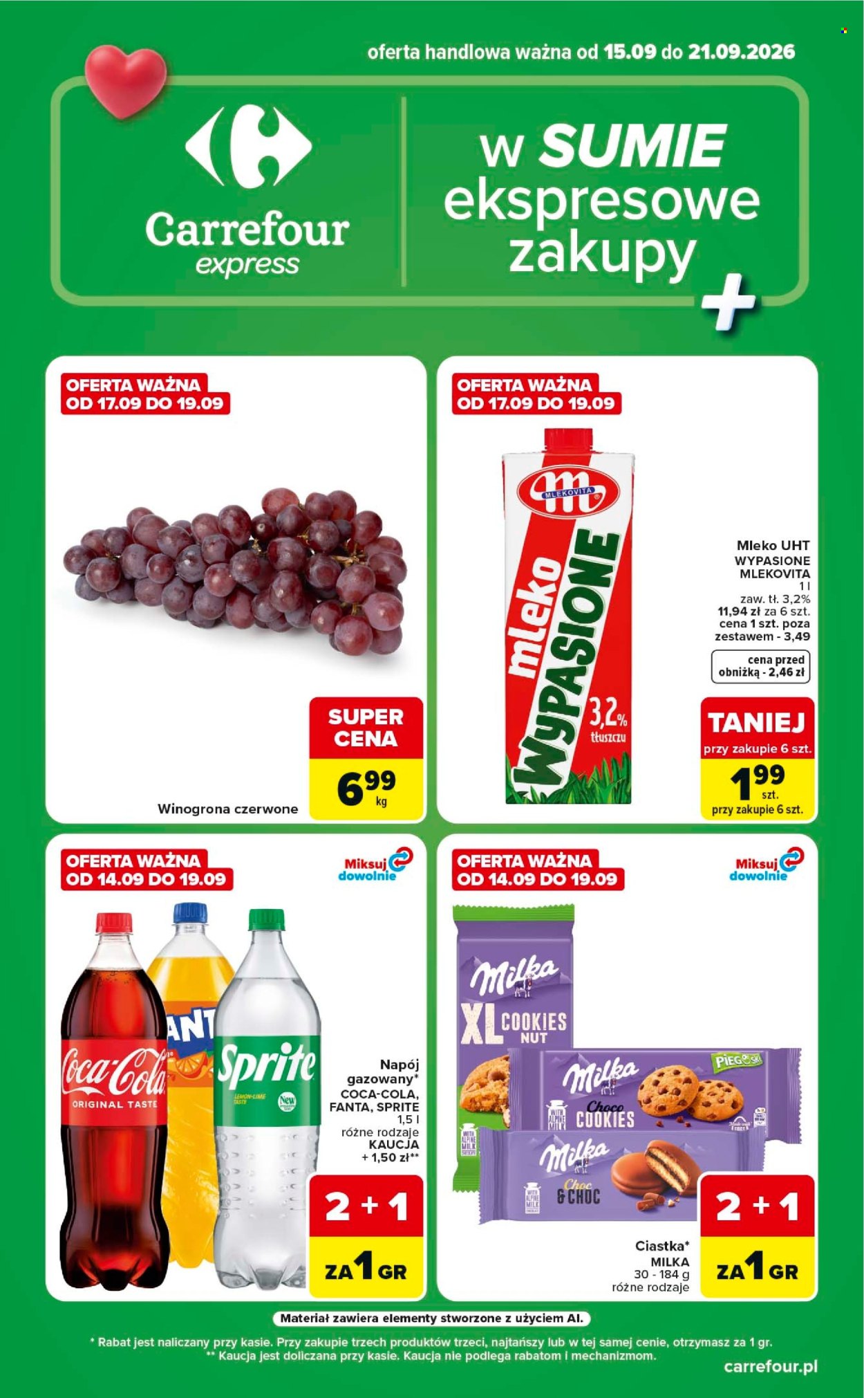 Gazetka Carrefour Express - 15.09.2026 - 21.09.2026. Strona 1