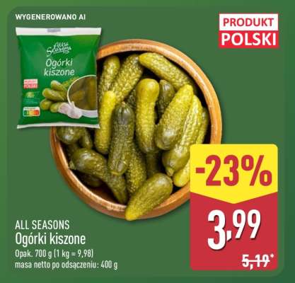 ALL SEASONS Ogórki kiszone