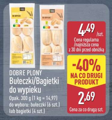 DOBRE PLONY Bułeczki/Bagietki do wypieku