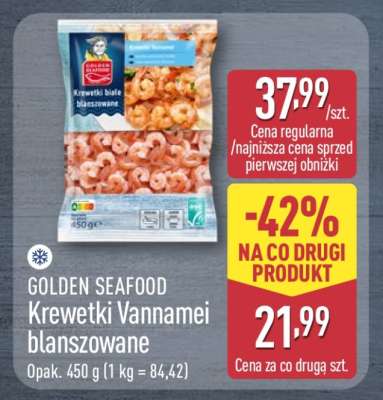 GOLDEN SEAFOOD Krewetki Vannamei blanszowane