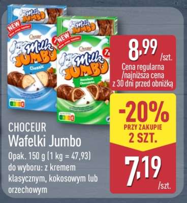 CHOCEUR Wafelki Jumbo