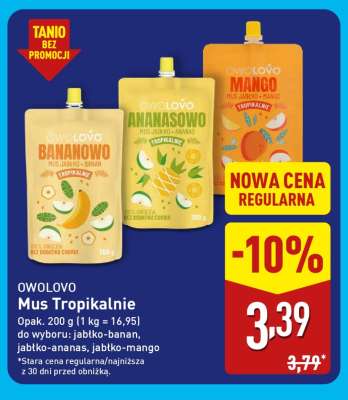 OWOLOVO Mus Tropikalnie