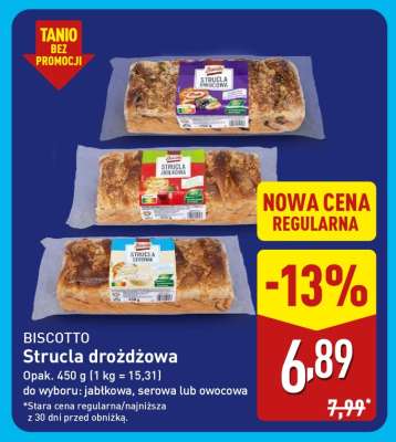 BISCOTTO Strucla drożdżowa