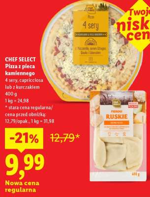 CHEF SELECT Pizza z pieca kamiennego**