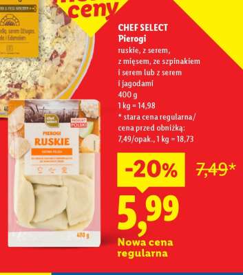 CHEF SELECT Pierogi