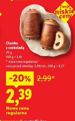 Ciastko z czekoladą