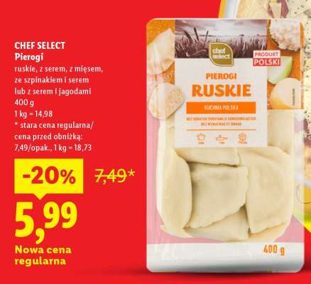 CHEF SELECT Pierogi