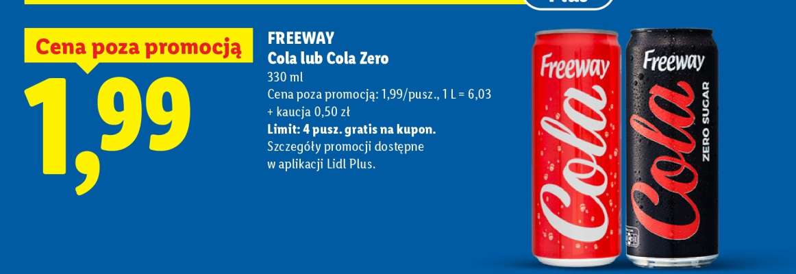 Freeway Cola lub Cola Zero