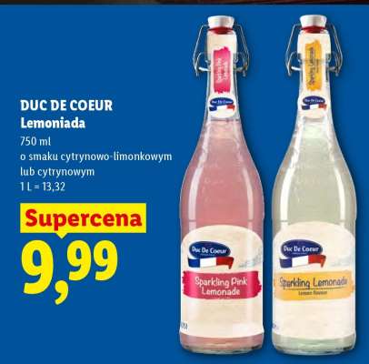 DUC DE COEUR Lemoniada