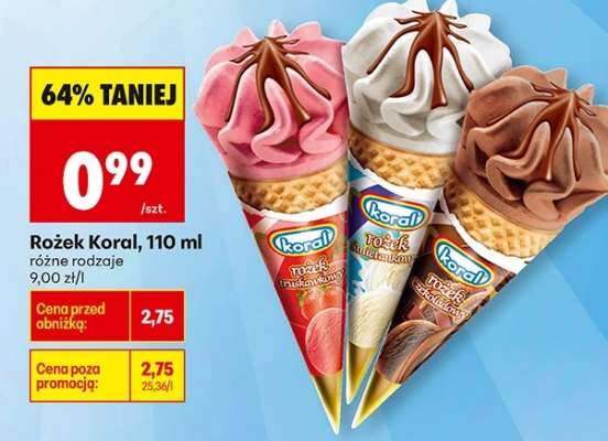 Rożek Koral, 110 ml