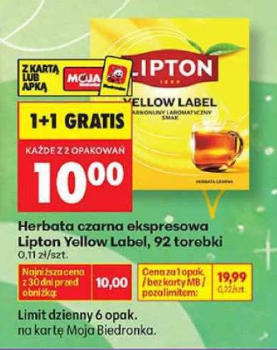 LIPTON Yellow Label