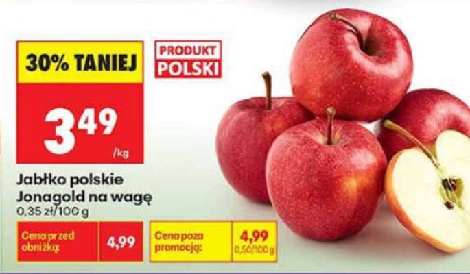 Jabłko polskie Jonagold na wagę