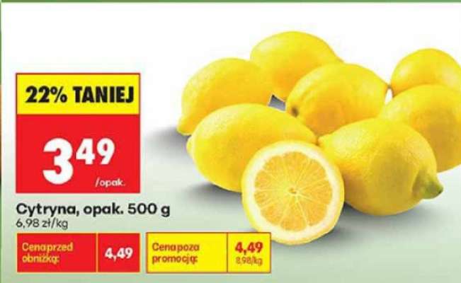 Cytryna opak . 500 g