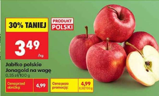 Jabłko polskie Jonagold na wagę