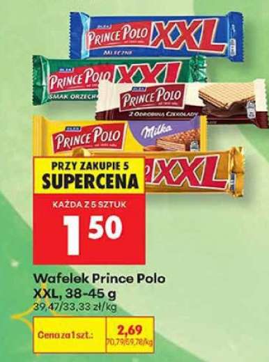 Wafelek Prince Polo XXL, 38-45 g