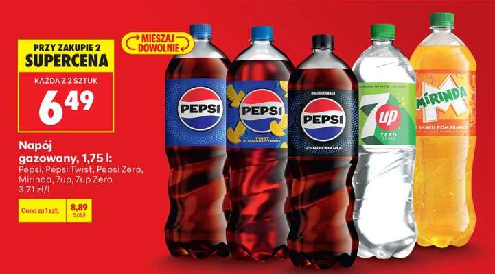 Napój gazowany, 1,75 l