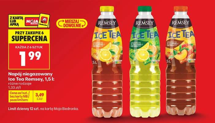 Ice Tea Remsey, 1,5 l