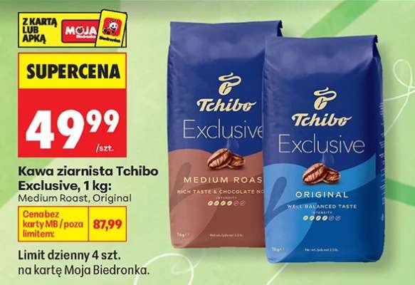 Kawa ziarnista Tchibo Exclusive , 1 kg