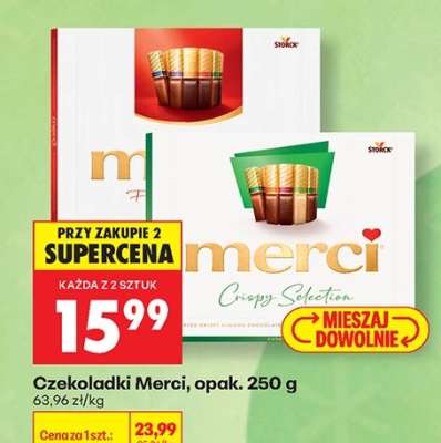 Czekoladki Merci opak 250 g