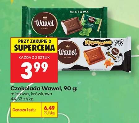 CZEKOLADA WAWEL 90 G