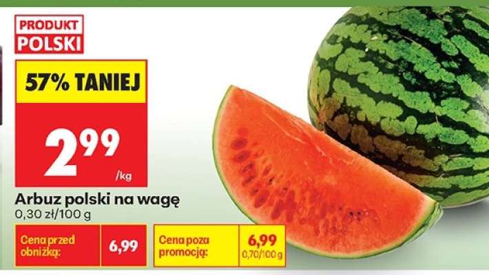 Arbuz polski na wage