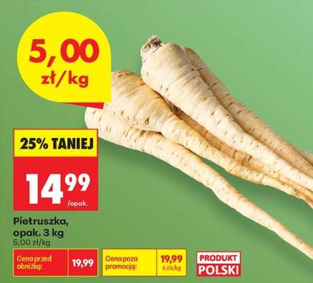 Pietruszka, opak. 3 kg