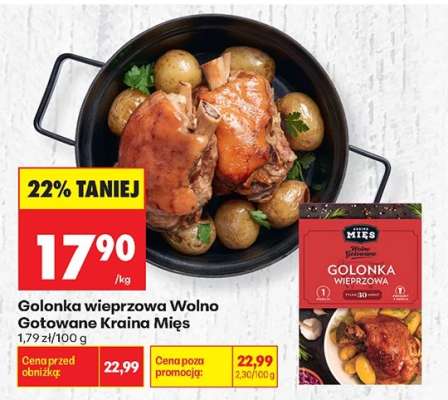 Golonka wieprzowa Wolno Gotowane Kraina Mies